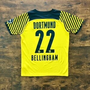Borussia Dortmund 2021/22 Home Soccer Jersey – Jude Bellingham